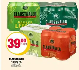 Coop Extra Clausthaler 4 pk/6 pk tilbud