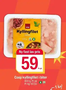 Coop Extra Coop kyllingfilet i biter tilbud