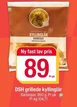Coop Extra DSH grillede kyllinglår tilbud