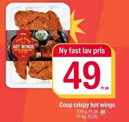 Coop Extra Coop crispy hot wings tilbud