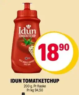 Coop Extra Idun tomatketchup tilbud