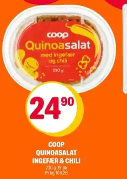 Coop Extra Coop Quinoasalat ingefær & chili tilbud