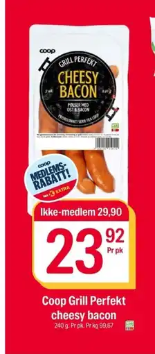 Coop Extra Coop Grill Perfekt cheesy bacon tilbud