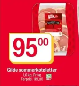 Coop Extra Gilde sommerkoteletter tilbud