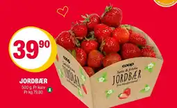 Coop Extra Jordbær tilbud