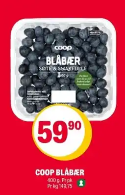 Coop Extra Coop blåbær tilbud