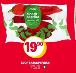 Coop Extra Coop snackpaprika tilbud
