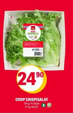 Coop Extra Coop crispisalat tilbud