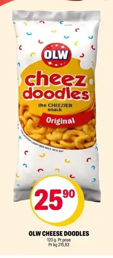 Coop Extra OLW Cheese doodles tilbud