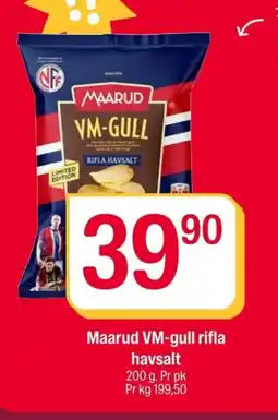 Coop Extra Maarud VM-gull rifla havsalt tilbud