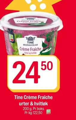Coop Extra Tine Crème Fraîche urter & hvitløk tilbud