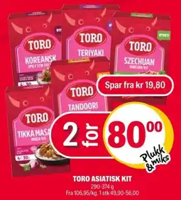 Coop Extra Toro asiatisk kit tilbud