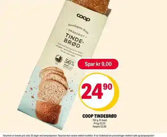 Coop Extra Coop tindebrød tilbud