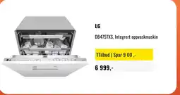 Skousen LG DB475TXS, Integrert oppvaskmaskin tilbud