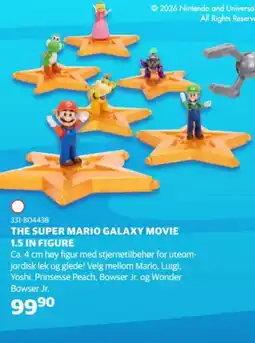 Lekia The Super Mario galaxy movie 1.5 in figure tilbud