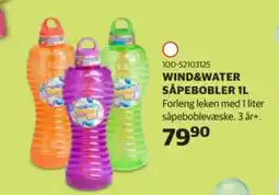 Lekia Wind&Water såpebobler tilbud