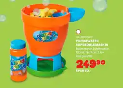 Lekia Wind&Water såpeboblemaskin tilbud