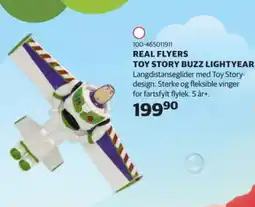 Lekia Real flyers Toy story buzz lightyear tilbud