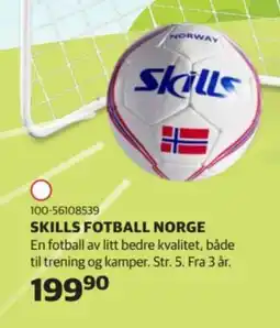 Lekia Skills fotball norge tilbud