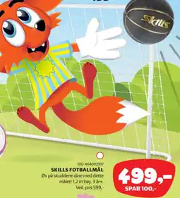 Lekia Skills fotballmål tilbud