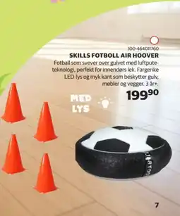 Lekia Skills fotboll air hoover tilbud