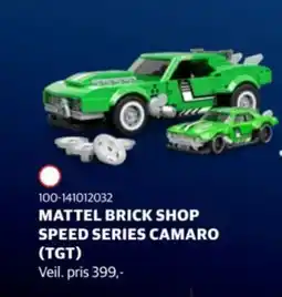 Lekia Mattel brick shop speed series camaro (TGT) tilbud