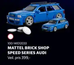 Lekia Mattel brick shop speed series audi tilbud
