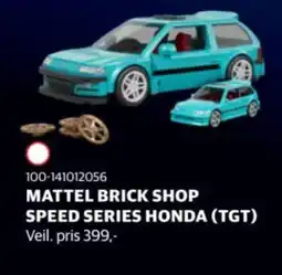 Lekia Mattel brick shop speed series honda (TGT) tilbud