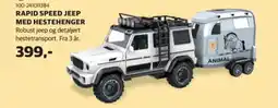 Lekia Rapid speed jeep med hestehenger tilbud