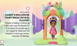 Lekia Gabby's dollhouse fairy magic reveal playset tilbud