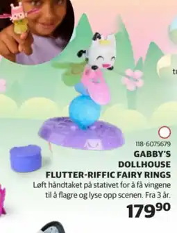 Lekia Gabby's dollhouse flutter-riffic fairy rings tilbud