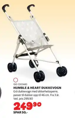 Lekia Humble & heart dukkevogn tilbud