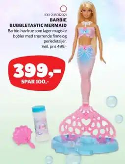 Lekia Barbie bubbletastic mermaid tilbud