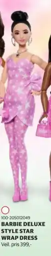 Lekia Barbie deluxe style star wrap dress tilbud