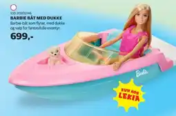 Lekia Barbie båt med dukke tilbud