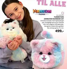 Lekia Furmotion animated rainbow cat tilbud