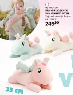Lekia Kramis liggende enhjørning liten tilbud