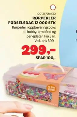 Lekia Rørperler fødselsdag tilbud