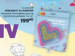 Lekia Perlesett XL hjerter tilbud