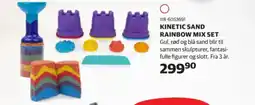 Lekia Kinetic sand rainbow mix set tilbud