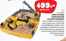 Lekia Kinetic sand construcion folding sandbox tilbud