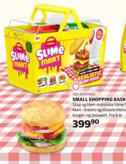 Lekia Small shopping basket fast food tilbud