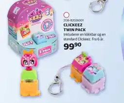 Lekia Clickeez twin pack tilbud