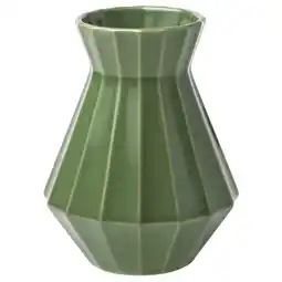 IKEA MÄvinn Vase, grønn, 19 cm tilbud