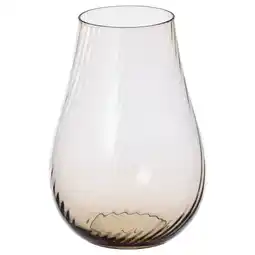 IKEA PÅskÖtrÄd Vase, glass/lys brun, 20 cm tilbud
