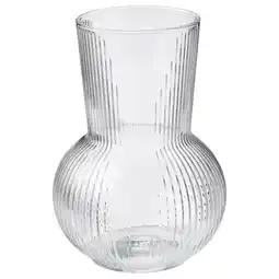 IKEA PÅdrag Vase, klart glass, 17 cm tilbud