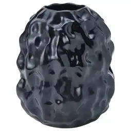 IKEA Stockholm 2025 Vase, svart, 27 cm tilbud