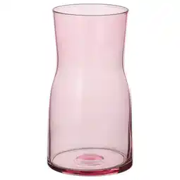 IKEA Tidvatten Vase, rosa, 17 cm tilbud