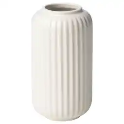 IKEA Stilren Vase, hvit, 12 cm tilbud