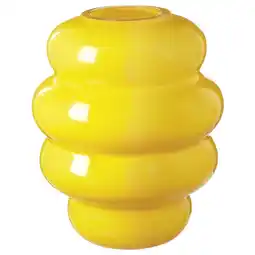 IKEA KÄllarhals Vase, gul, 22 cm tilbud